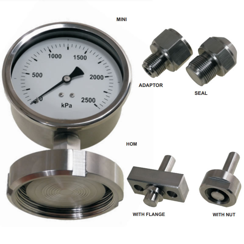 DIAPHRAGM SEALS - Food or Hygiene Series